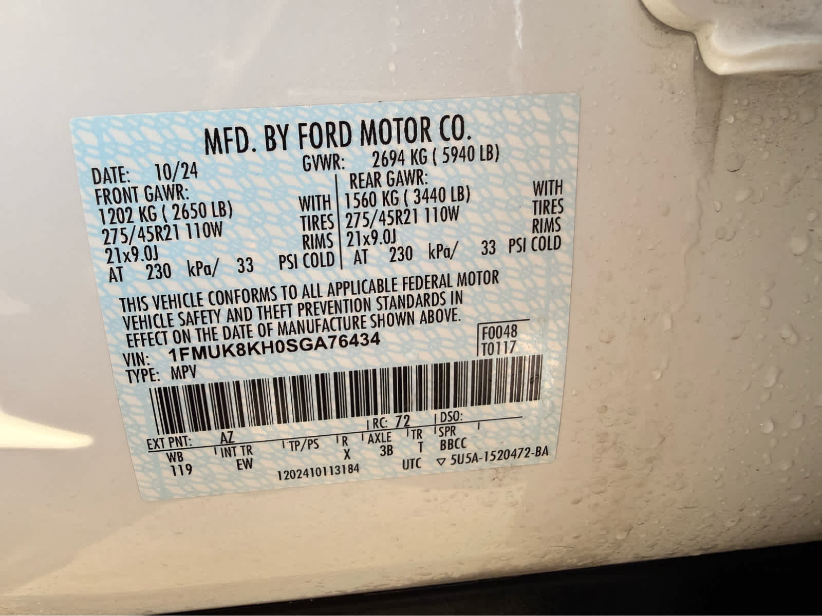 2025 Ford Explorer ST-Line