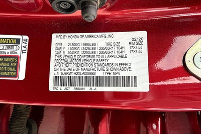 2020 Honda CR-V LX