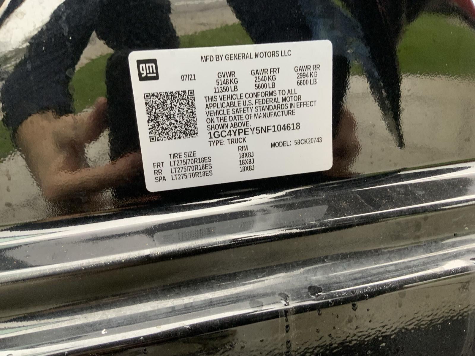 2022 Chevrolet Silverado 2500HD LTZ