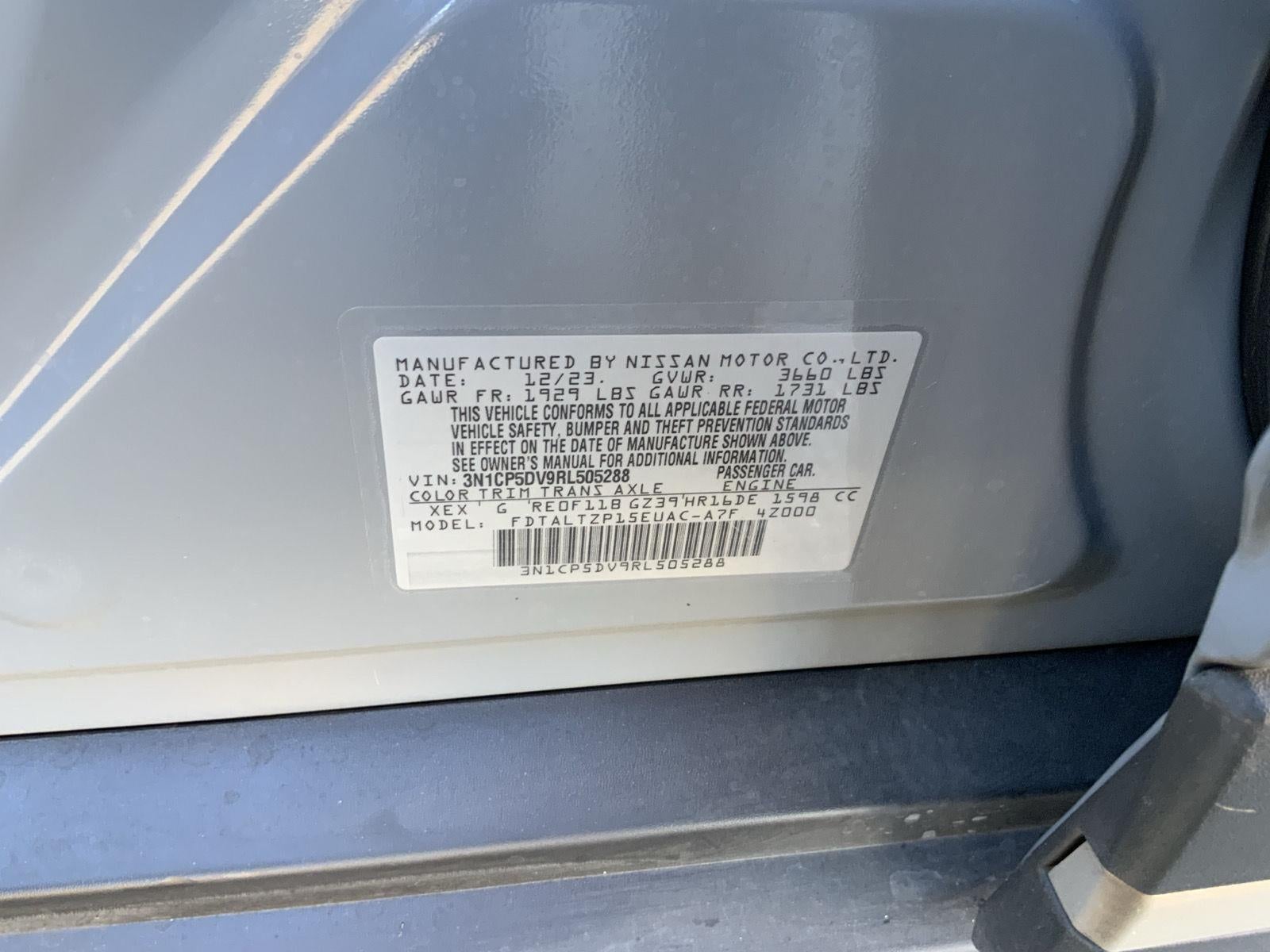 2024 Nissan Kicks SR