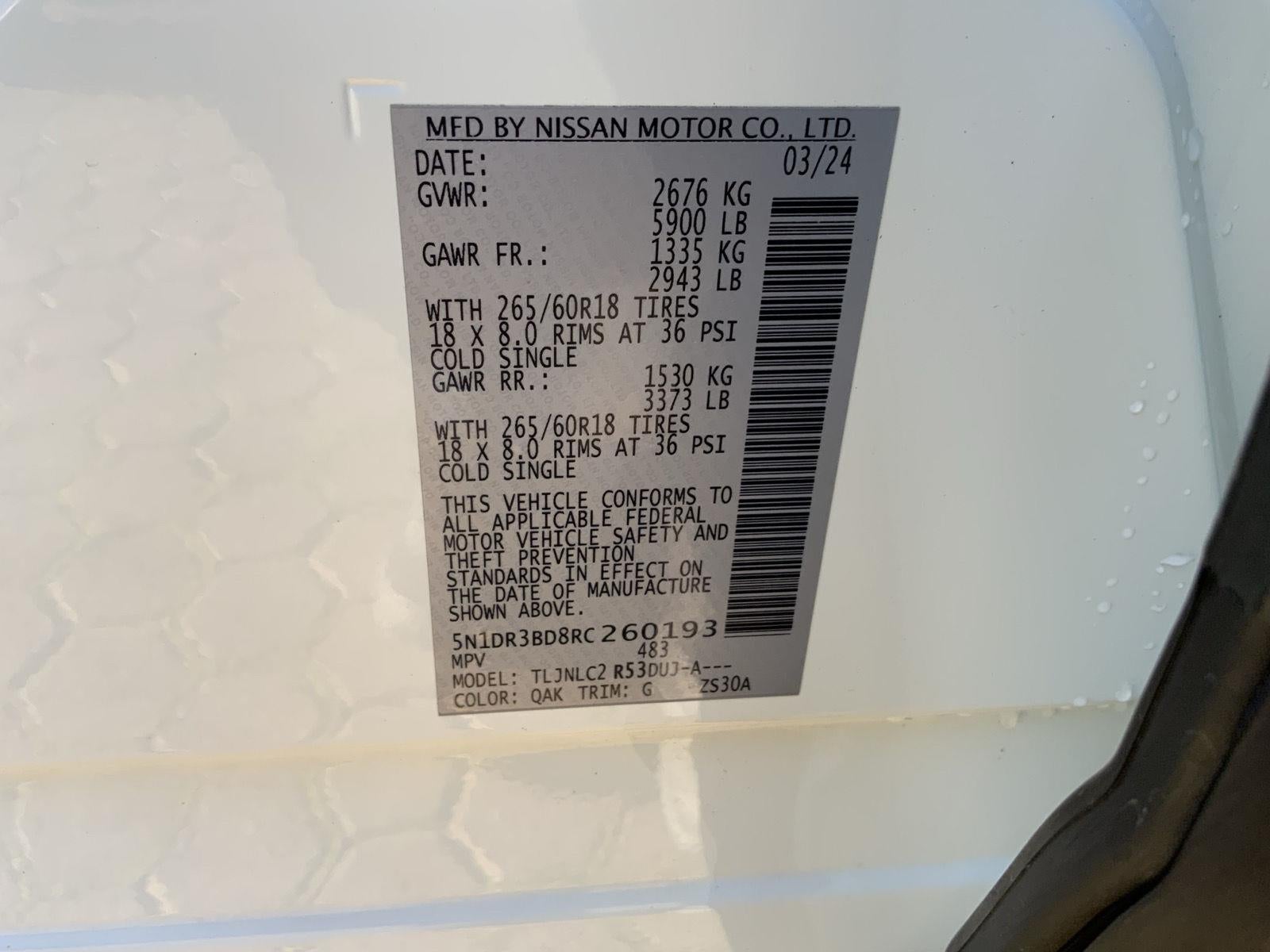 2024 Nissan Pathfinder Rock Creek