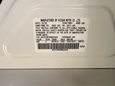 2024 INFINITI Q50 LUXE