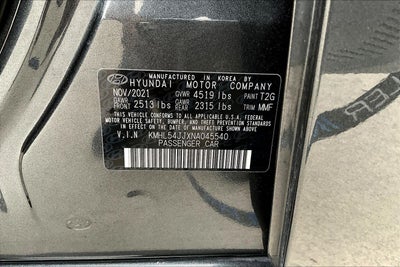 2022 Hyundai SONATA HYBRID Limited
