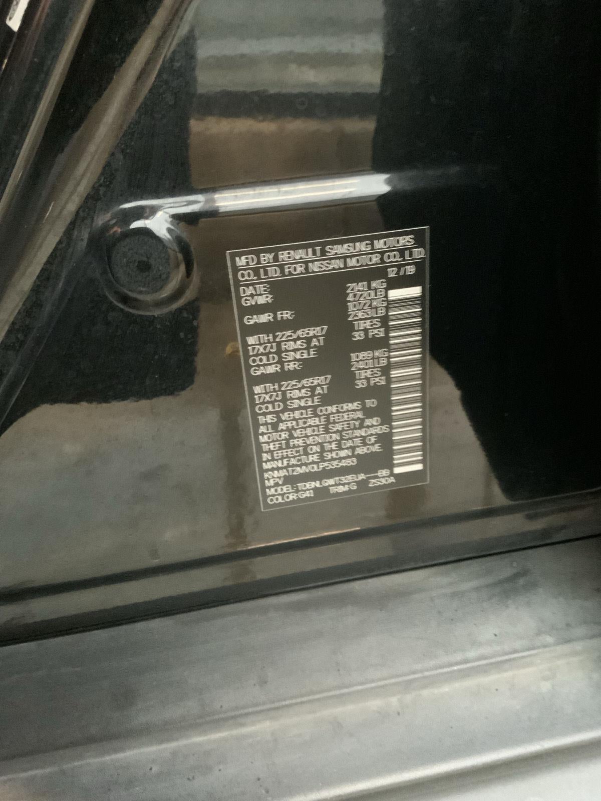 2020 Nissan Rogue SV